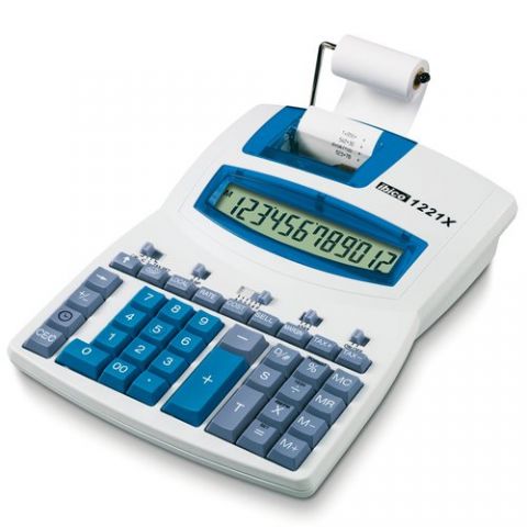 CALCULADORA IMPRESORA IBICO 12 DIGITOS 1221X
