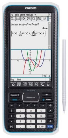CALCULADORA GRAFICA CASIO FX-CP-400 PANTALLA TACTI