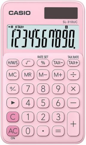 CALCULADORA de BOLSILLO CASIO 10 DIGITOS SL-310 UC