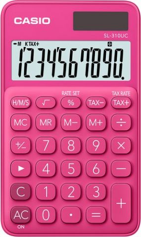 CALCULADORA de BOLSILLO CASIO 10 DIGITOS SL-310 UC