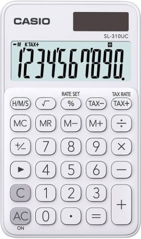 CALCULADORA de BOLSILLO CASIO 10 DIGITOS SL-310 UC