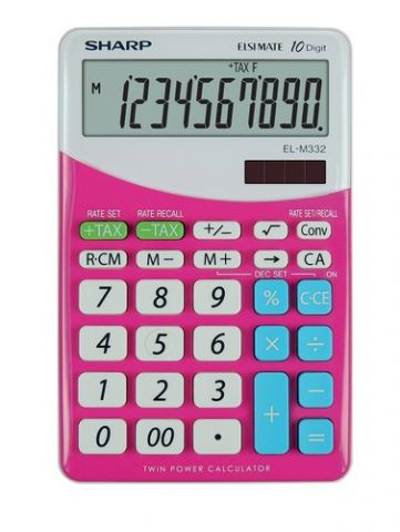 CALCULADORA SOBREMESA SHARP 10 DIGITOS EL-M332 ROS