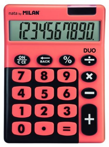 CALCULADORA SOBREMESA MILAN 10 DIGITOS TOUCH DUO N