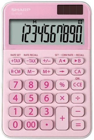 CALCULADORA SOBREMESA SHARP 10 DIGITOS EL-M335BPK