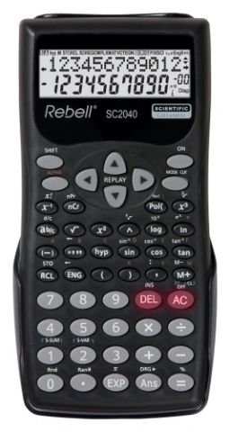 CALCULADORA CIENTIFICA REBELL 12 DIGITOS SC2040 (2