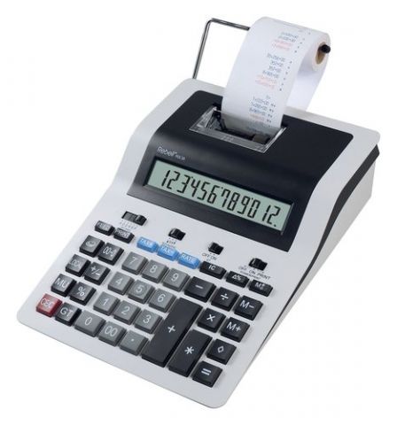 CALCULADORA IMPRESORA REBELL 12 DIGITOS PDC30 WB