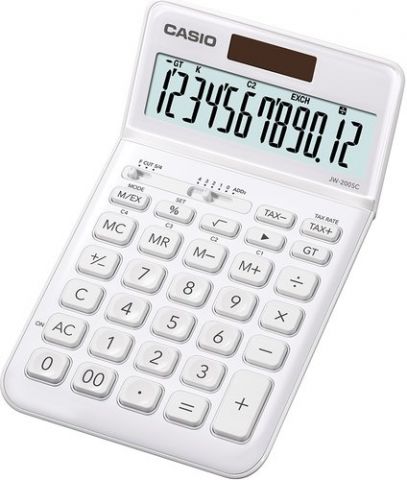 CALCULADORA SOBREMESA CASIO 12 DIGITOS JW-200SC BL