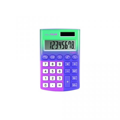 CALCULADORA de BOLSILLO MILAN POCKET SUNSET LILA/R