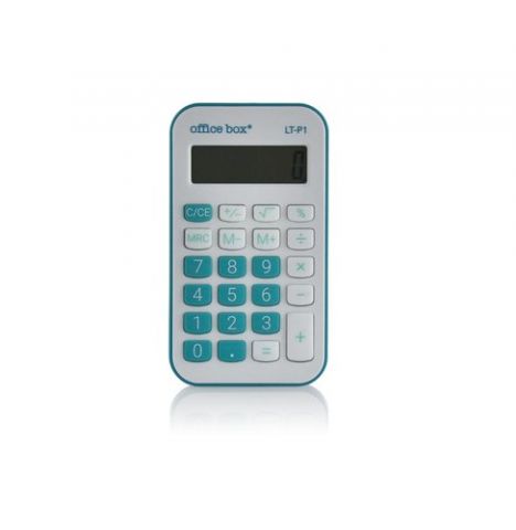 CALCULADORA de BOLSILLO OFFICE BOX 8 DIGITOS AZUL