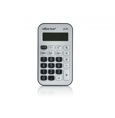 CALCULADORA de BOLSILLO OFFICE BOX 8 DIGITOS NEGRO