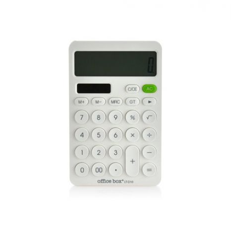 CALCULADORA SOBREMESA OFFICE BOX DUAL POWER 12 DIG