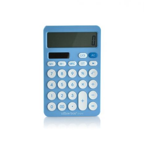 CALCULADORA SOBREMESA OFFICE BOX DUAL POWER 12 DIG