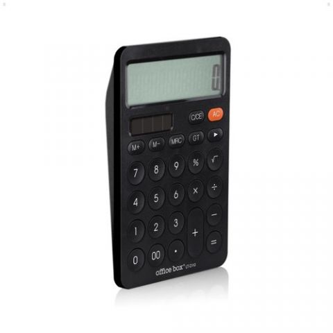 CALCULADORA SOBREMESA OFFICE BOX DUAL POWER 12 DIG