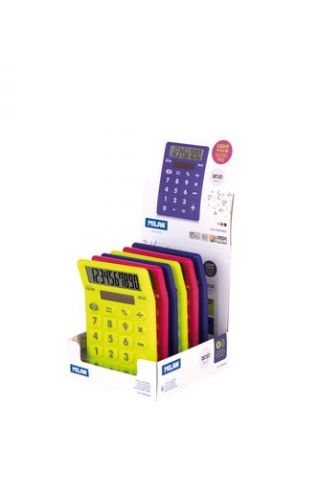 CALCULADORA SOBREMESA MILAN 10 DIGITOS ACID SURTID