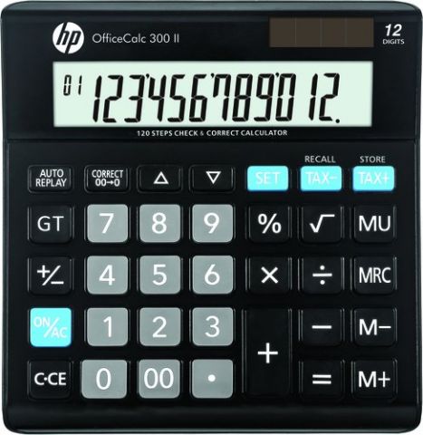 CALCULADORA SOBREMESA HP 12 DIGITOS HP-OC 300 II/I