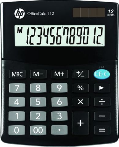 CALCULADORA SOBREMESA HP 12 DIGITOS HP-OC 112/INT