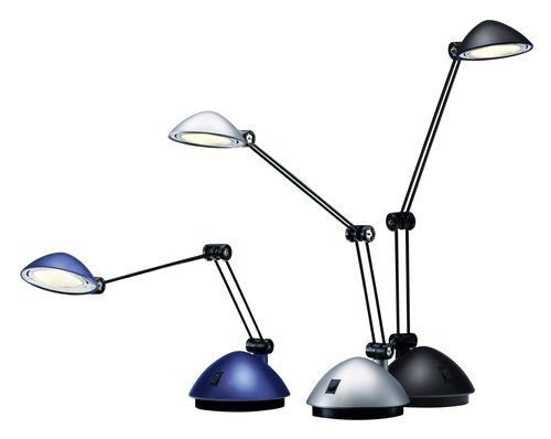 LAMPARA SOBREMESA A.2000 LED 3W SPACE PLATA