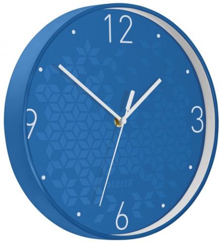 RELOJ PARED LEITZ WOW ANALOGICO 29 CM Ø AZUL