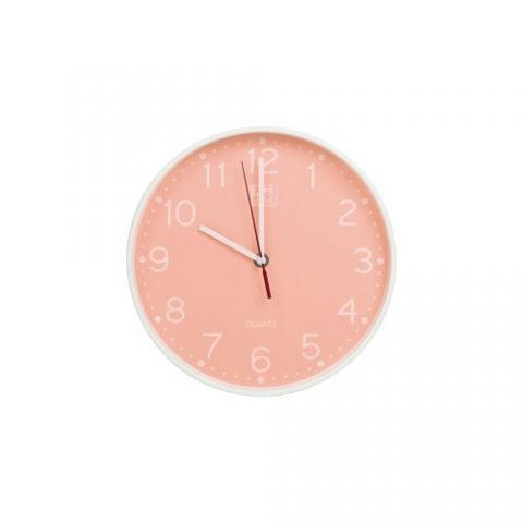 RELOJ PARED OXFORD CALM NARANJA ANALOGICO 25 cm Ø