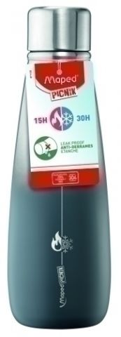 BOTELLA MAPED PICNIK 500ml  INOX/GRIS