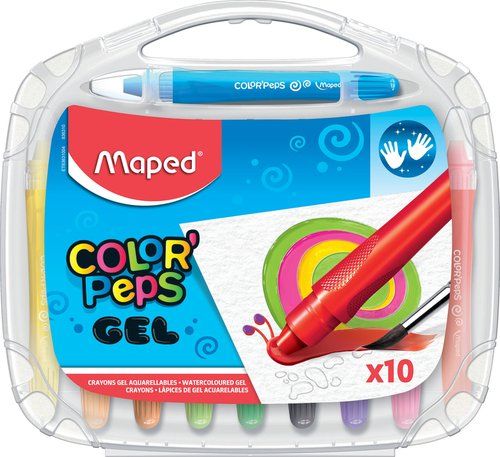 CERAS MAPED GEL COLOR PEPS ACUARELABLES ESTUCHE DE