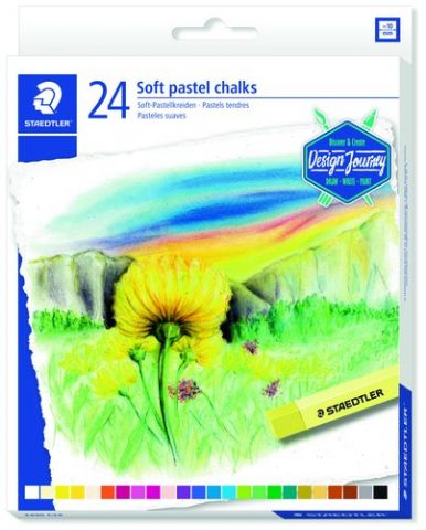 CERAS PASTEL STAEDTLER 2430 DESIGN JOURNEY SUAVES