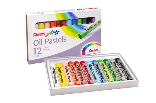 CERAS PENTEL OIL PASTEL ESTUCHE DE 12
