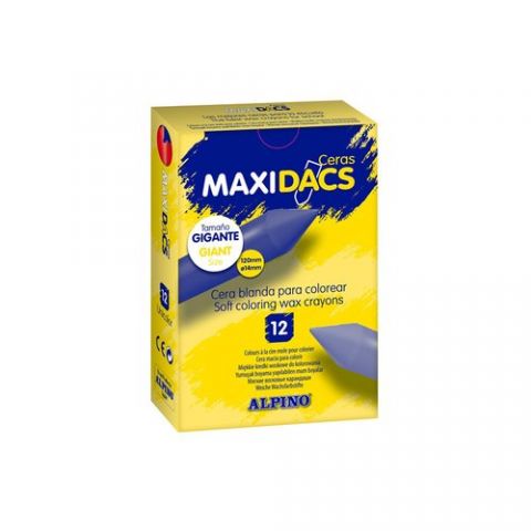 CERAS ALPINO MAXIDACS OCRE ESTUCHE de 12