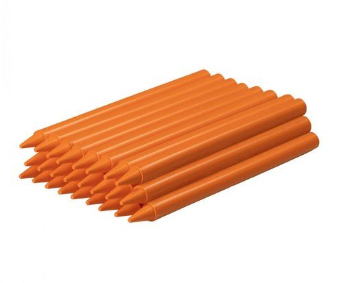 CERAS PLASTICOLOR CAJA DE 25 NARANJA