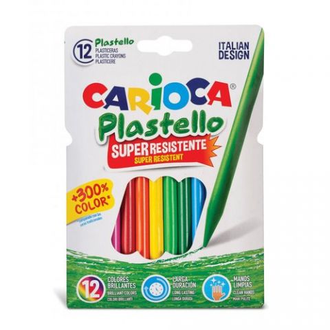CERAS CARIOCA PLASTICERA COLORES BRILLANTES BLISTE
