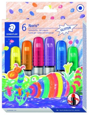 CERAS TEXTURA GEL COLORES BRILLANTES CAJA DE 6