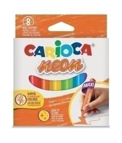 CERAS CARIOCA PLASTICERA JUMBO TRIANGULAR NEON BLI