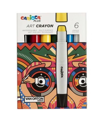 CERAS PASTEL CARIOCA PLUS CAJA de 6