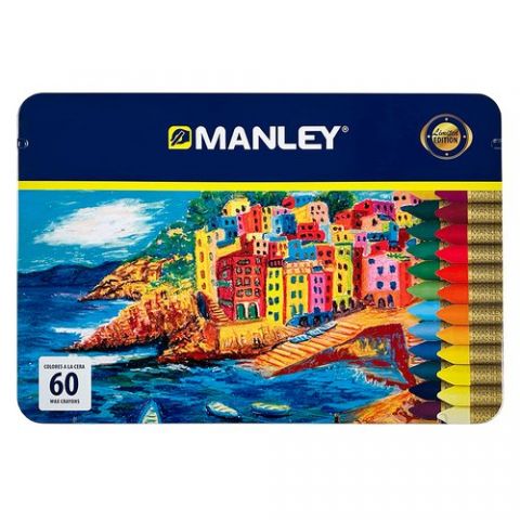 CERAS MANLEY CAJA METALICA DE 60