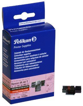 RODILLO CALCULADORAS 745/2 EPSON IR40-T NEGRO/ROJO