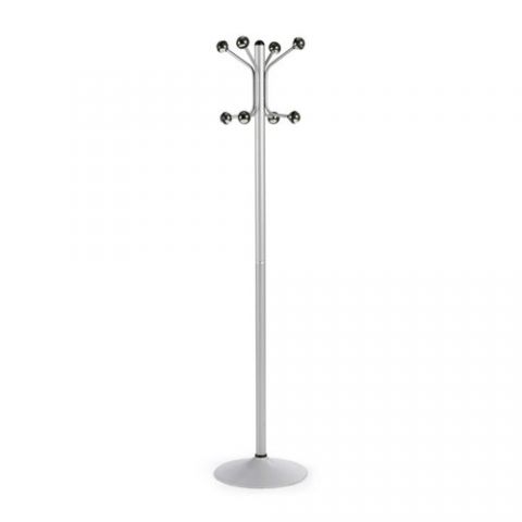 PERCHERO PIE 6100 METALICO 8 BOLAS 177x38 COLOR PL