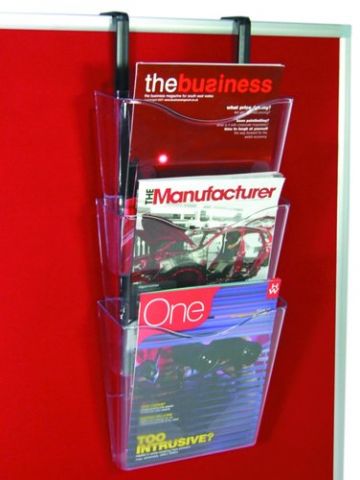 PORTADOCUMENTOS MURAL DEFLECT-O DOCUPOCKET A4 VERT