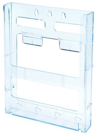 PORTAFOLLETOS SOBREMESA DEFLECT-O LIT-LOC A4 VERTI