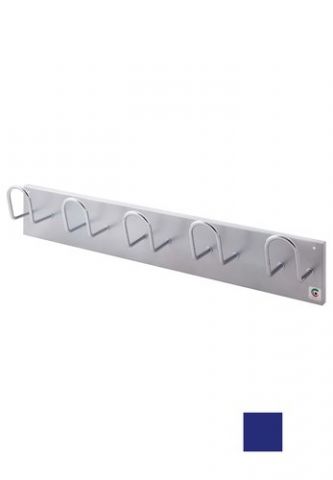 PERCHERO PARED CLINDRO H-15 5 COLGADORES AZUL