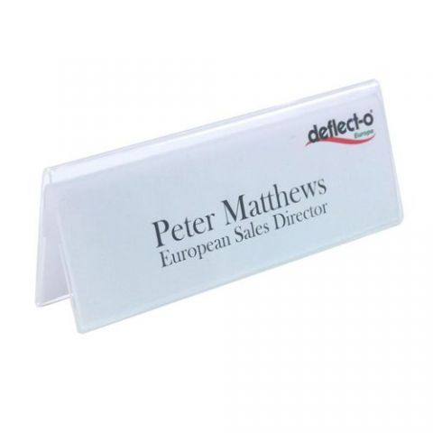 PORTA-NOMBRES MESA FAIBO A6 HORIZONTAL