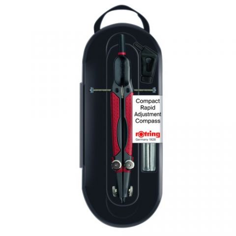 COMPAS ROTRING COMPACT MICROMETRICO DE AJUSTE RAPI