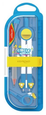 COMPAS KEYROAD ESCOLAR LAPIZ Y ADAPTADOR UNIVERSAL