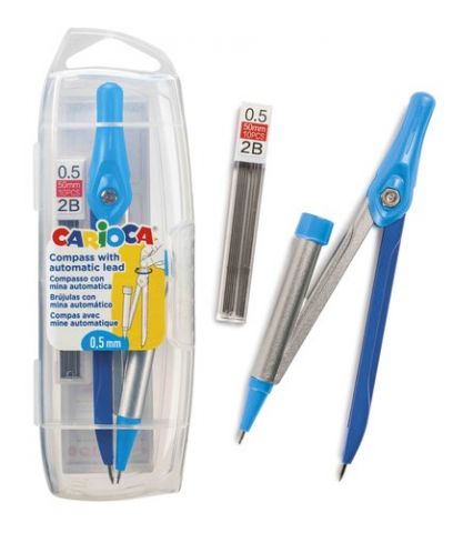 COMPAS CARIOCA CON MINAS 0,5mm