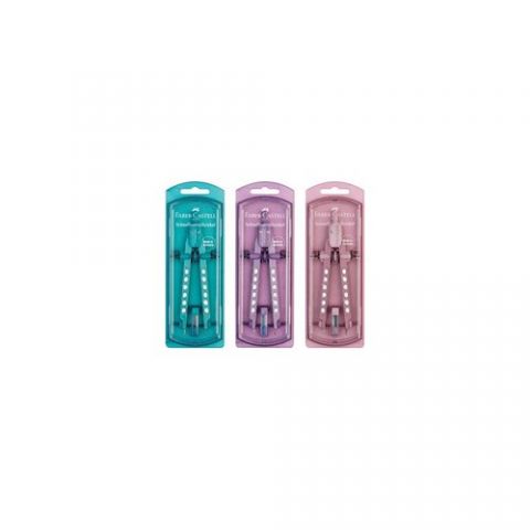 COMPAS FABER-CASTELL FACTORY AJUSTE RAPIDO SPARKLE