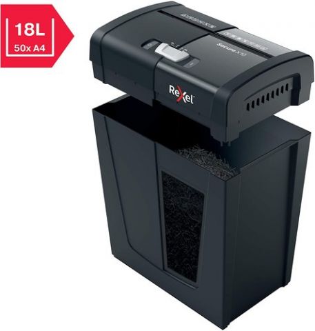 DESTRUCTORA REXEL SECURE X10 NEGRO (10h PARTIC.)
N