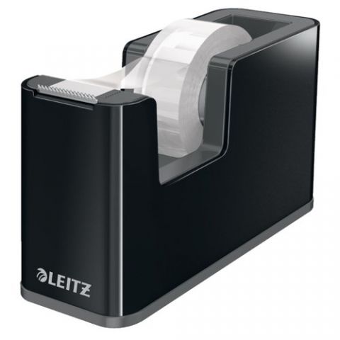 PORTARROLLOS LEITZ DUAL NEGRO/ANTRACITA