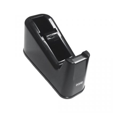 PORTARROLLOS DOHE CINTA ADHESIVA 33 m NEGRO