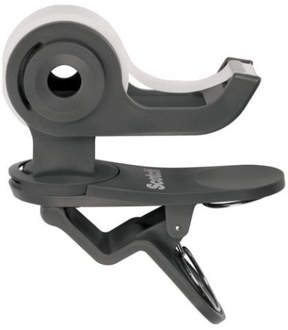 PORTARROLLOS SCOTCH CLIP&TWIST C19 GRIS PIZARRA +