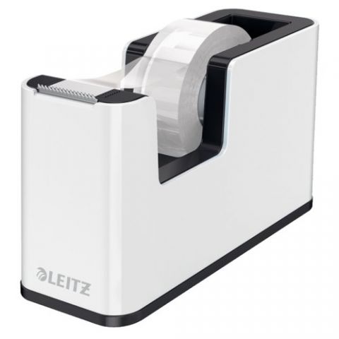 PORTARROLLOS LEITZ WOW DUALC/CINTA NEGRO y BLANCO