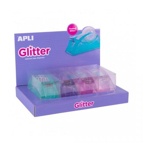 PORTARROLLOS APLI GLITTER (para cinta 19x33) SURTI